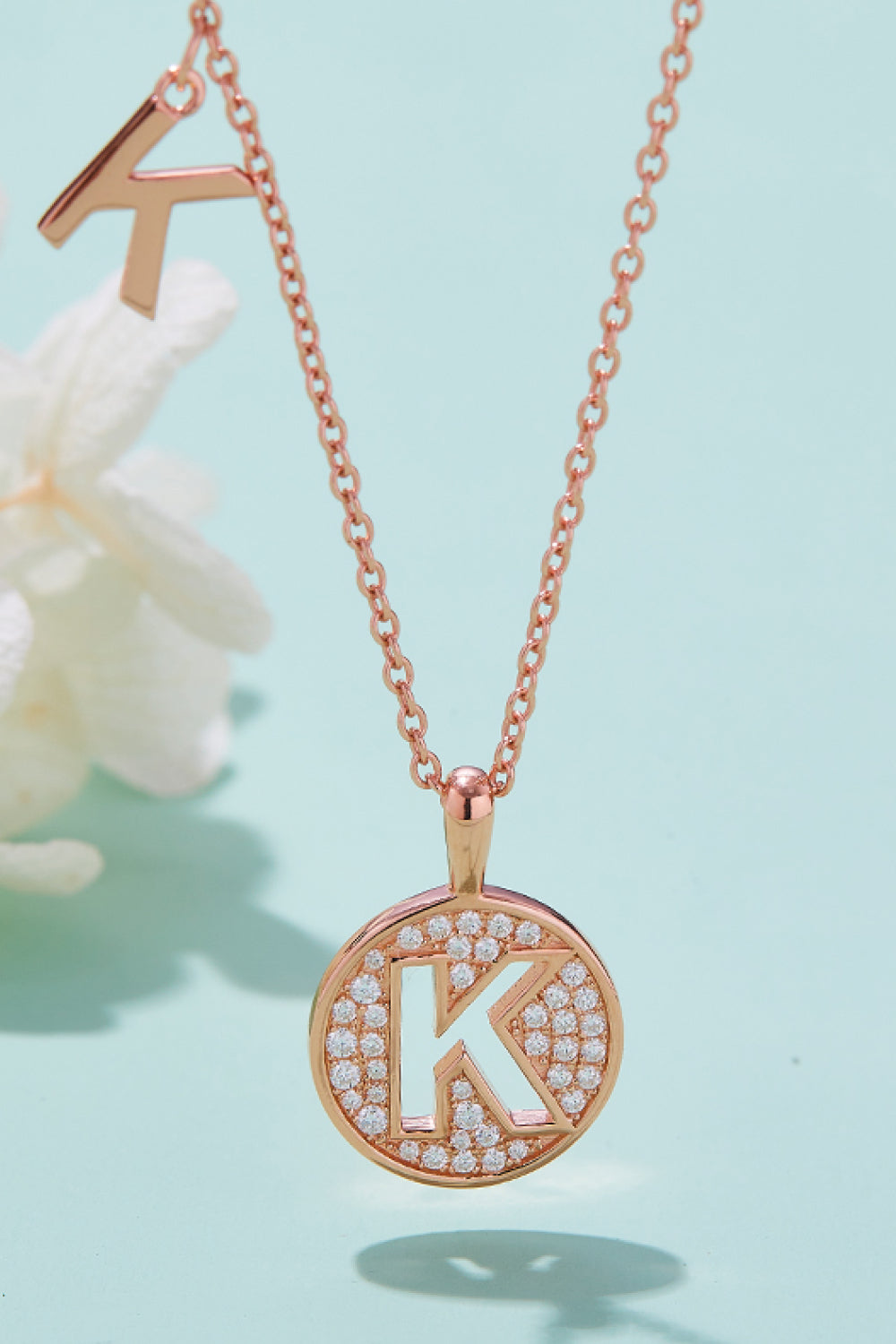 Adored Moissanite K to T Pendant Necklace K One Size 620740471c74475f912ee09bd917fbb0-Max Trendsi