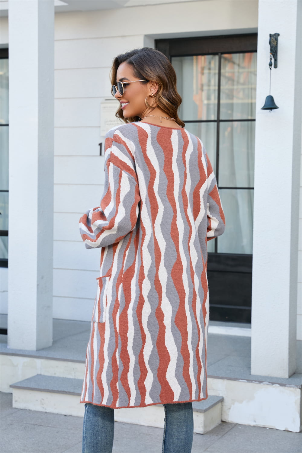 Angel Wings Printed Open Front Pocketed Cardigan 628cf906efae4e6fa7eeb356095ae7cc-Max Glownestbest