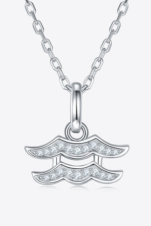Moissanite Constellation Pendant Necklace Aquarius One Size 636175c584114331af9118ba9eeb9e73-Max Trendsi