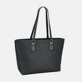 David Jones PU Leather Tote Bag Black One Size 64b81ff4-724e-4a45-bdd5-d768e3738c0c-Max Trendsi