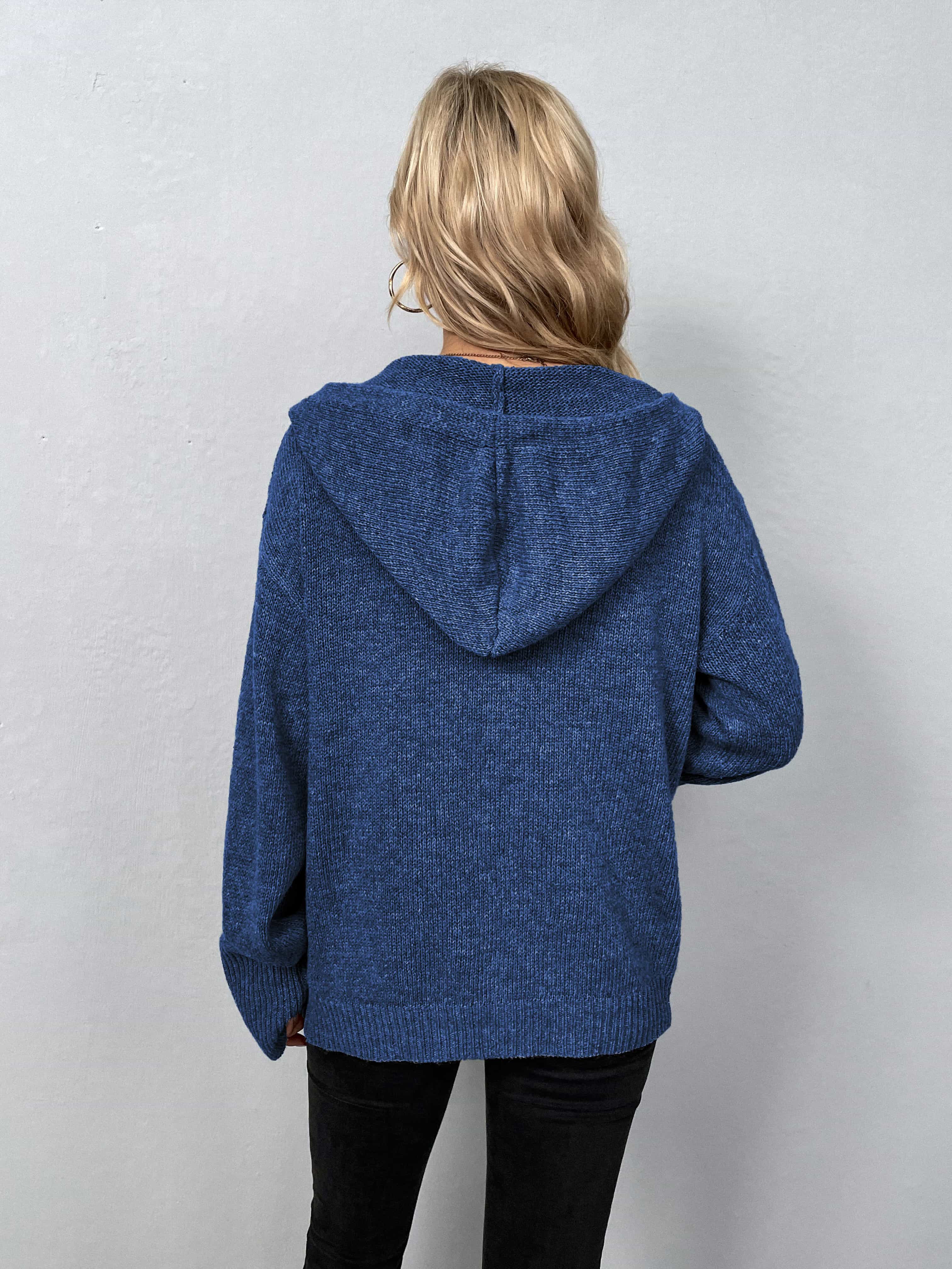 Glownestbest® | Button-Down Long Sleeve Hooded Sweater 6559635ab0b34b3d97257b61d11ba91e-Max Glownestbest
