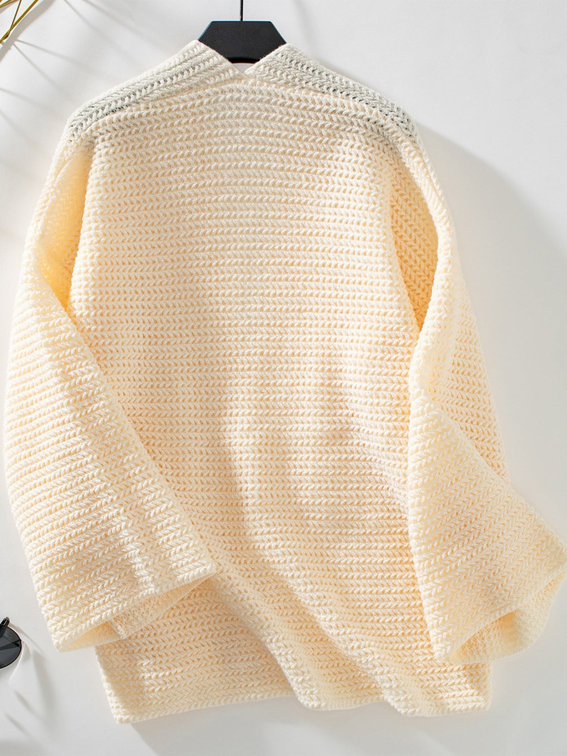Open Front Long Sleeve Cardigan 676595fe-fe65-4513-bbb5-8b0fd79f09ae-Max Glownestbest