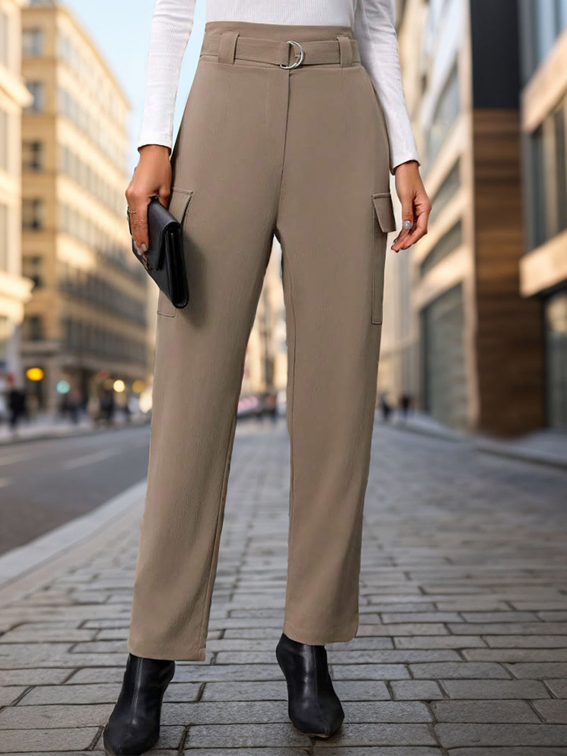 Perfee High Waist Straight Pants 67a860fc-68f9-4ed5-8ad3-acbbe8f3a0d0-Max Trendsi