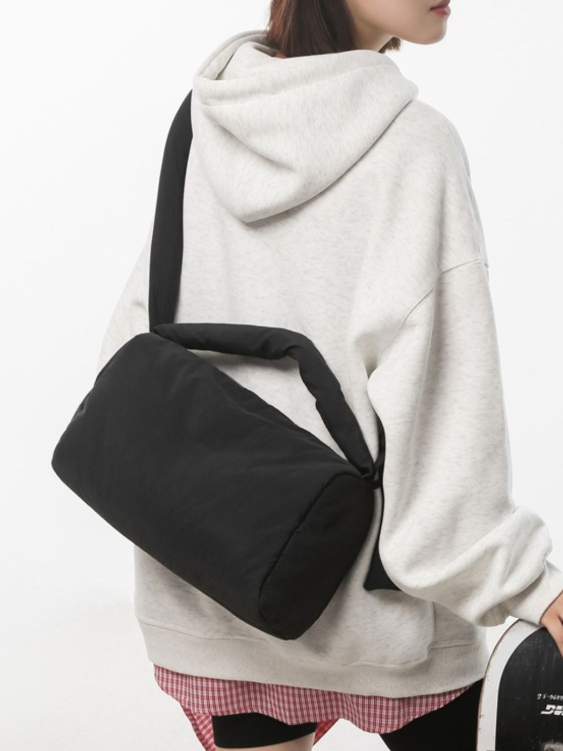 Puffy Nylon Medium Crossbody Bag 693b560c-b98b-49ae-9b02-45f402fb71cf-Max Trendsi