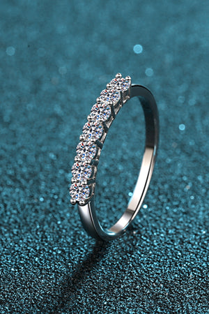 925 Sterling Silver Moissanite Ring 6bc5ac78-0acc-465f-a226-142abc6ff313-Max Trendsi