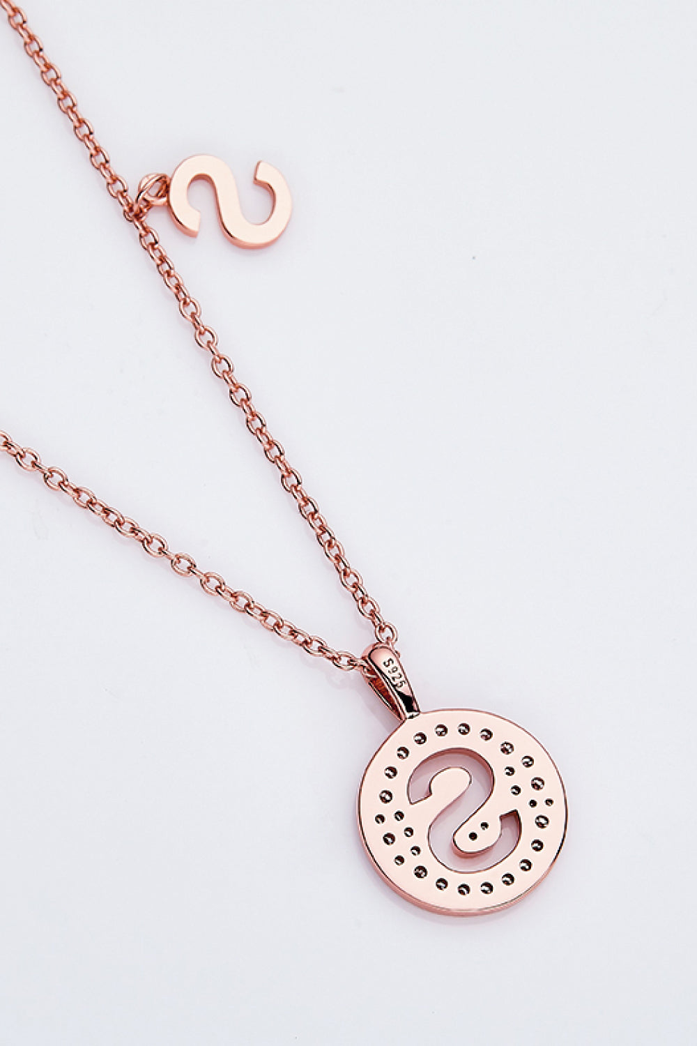Adored Moissanite K to T Pendant Necklace 6c82380f3661422fae7e1bb79d131f89-Max Trendsi