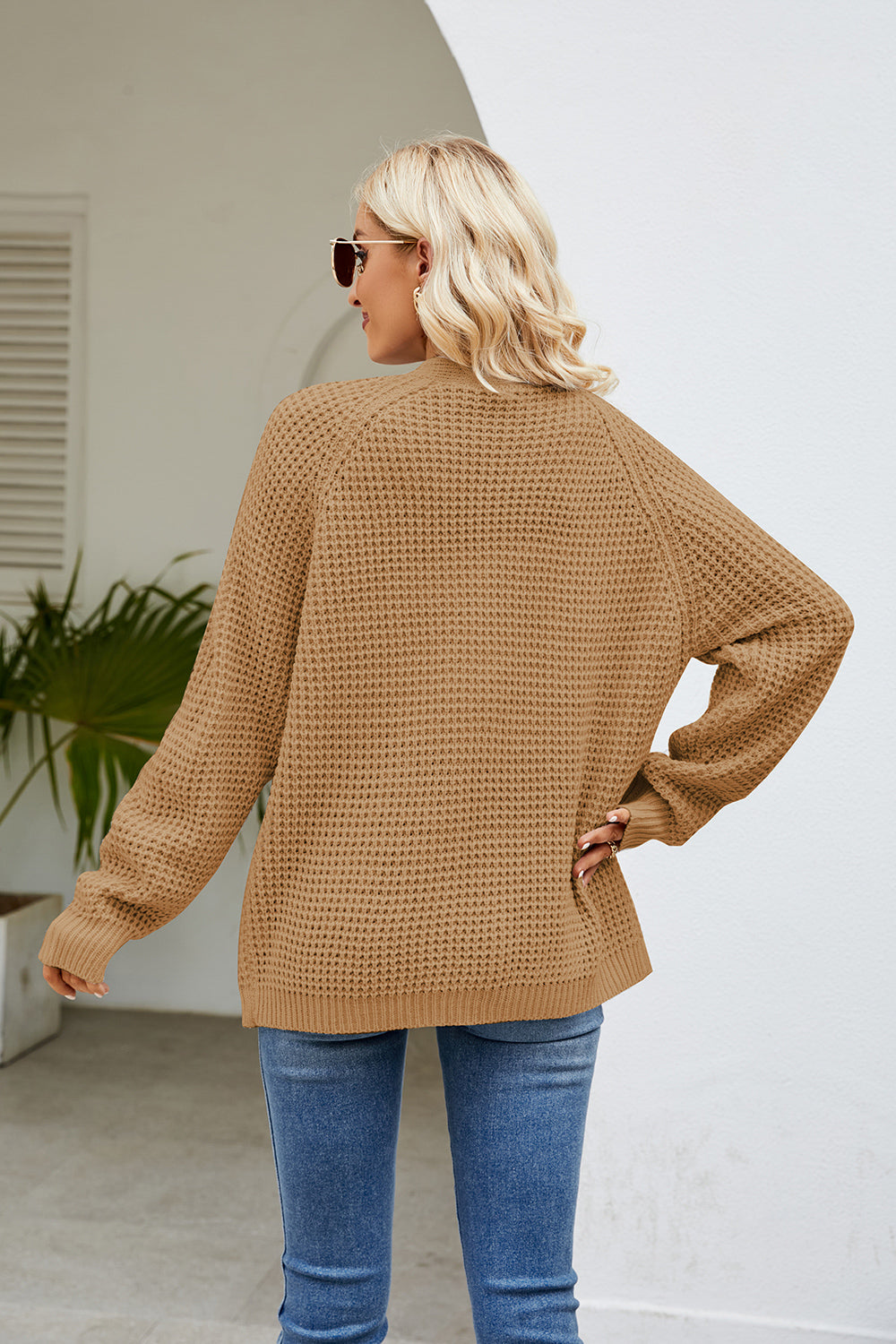Open Front Long Sleeve Cardigan with Pockets 6d3bc739312c401ba2382397b500a37a-Max Glownestbest