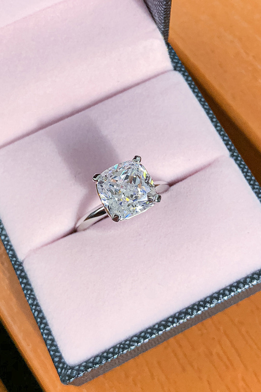 3.5 Carat Zircon 4-Prong Ring 6f6d2a117cf74cf289d4bb7fce8626fc-Max Trendsi