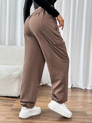 Perfee Tied Joggers with Pockets 71386016-1bb2-4748-95c5-0e75a76f0ebf-Max Trendsi