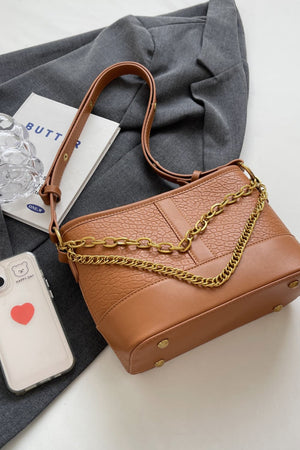 PU Leather Shoulder Bag 71ef9b16e95b4401852478dcd74f1987-Max Trendsi