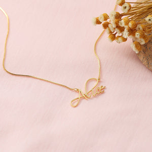 S925 personalized custom letter name pendant necklace 729ae102-be40-4cbf-9f40-9f9db0728c29 Artshiney