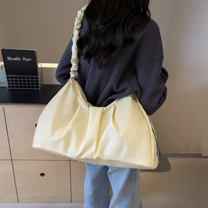 Ruched Large Tote Bag 72b45fe3-1a28-4291-aa7c-cd4f7c1a04b6-Max Trendsi
