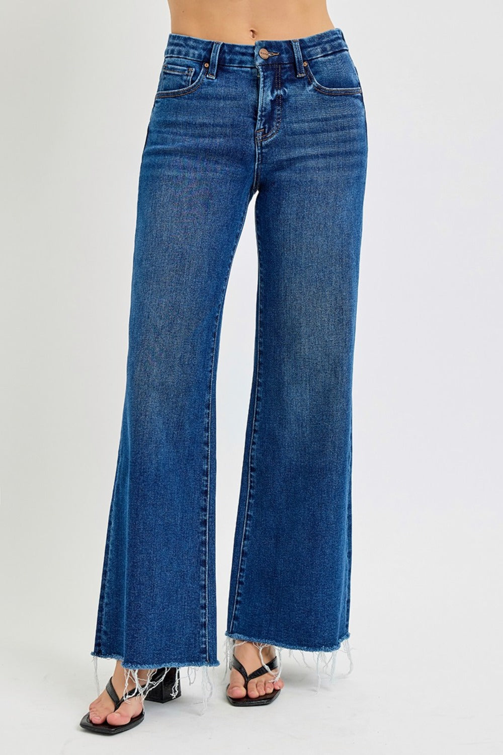 RISEN Tummy Control High Rise Wide Leg Jeans 7569babe-7b0c-4d83-a88a-ffa530aeb74b-Max Trendsi