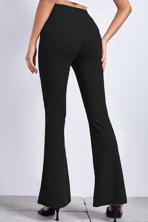 High Rise Flare Pants 7642b87e8a9242f58b36ba98c5bbcdae-Max Trendsi