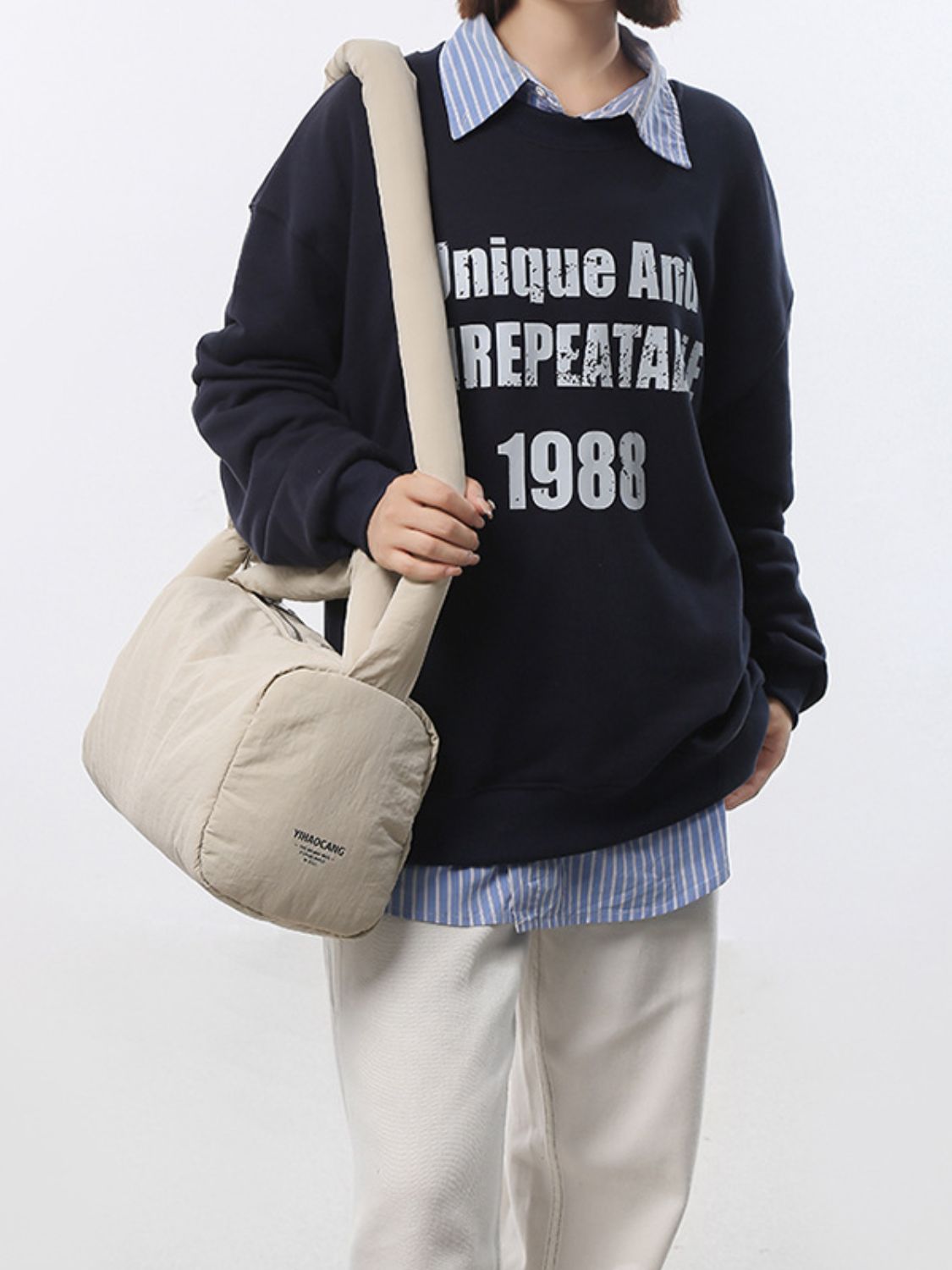 Puffy Nylon Medium Crossbody Bag 783813e8-73f4-4f4b-816e-39c383aac886-Max Trendsi
