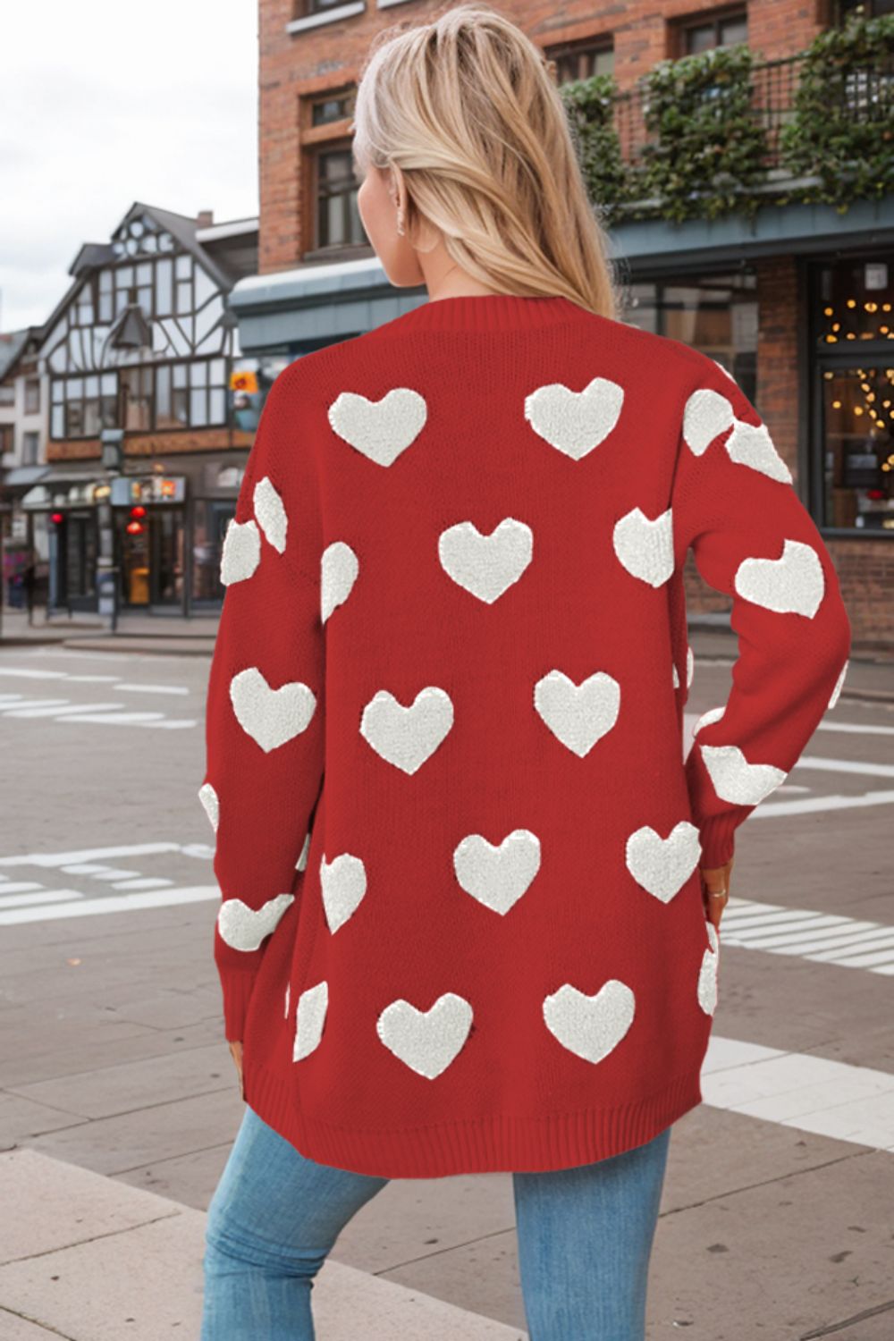 Heart Button Down Long Sleeve Cardigan 7910ae2f-0ee8-436e-9ab0-cb0791b10f57-Max Glownestbest