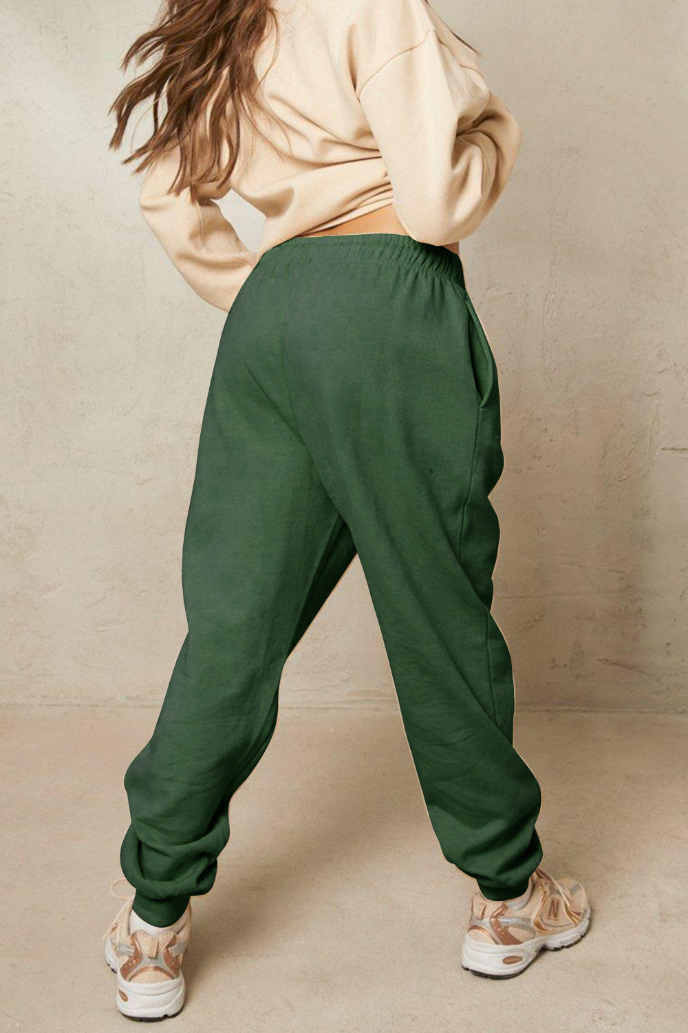 Simply Love Simply Love Full Size Drawstring Flower Graphic Long Sweatpants 7abfd288f48d4145b7921dbe3fd6e306-Max Trendsi