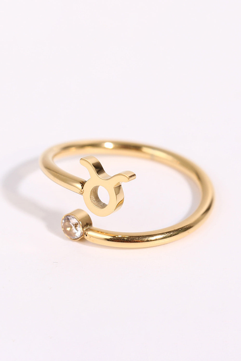 Constellation Stainless Steel Bypass Ring Taurus One Size 7b14110f346c4b52a785b333529754b6-Max Trendsi