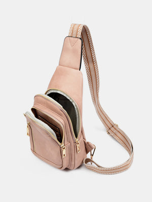 PU Leather Adjustable Strap Crossbody Bag 7b1db71b-6e47-4b6a-bda8-7ab030afbd9f-Max Trendsi