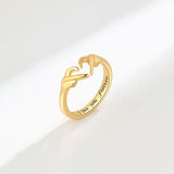 Hand Heart Shape 925 Sterling Silver Open Ring Gold 7 7bbd2f2c-77e5-4e7a-be2a-2b0aeee9146b-Max Trendsi