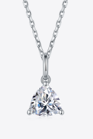 1 Carat Moissanite Pendant 925 Sterling Silver Necklace 7be670f2ee9a469694c497fa84435ecd-Max Trendsi