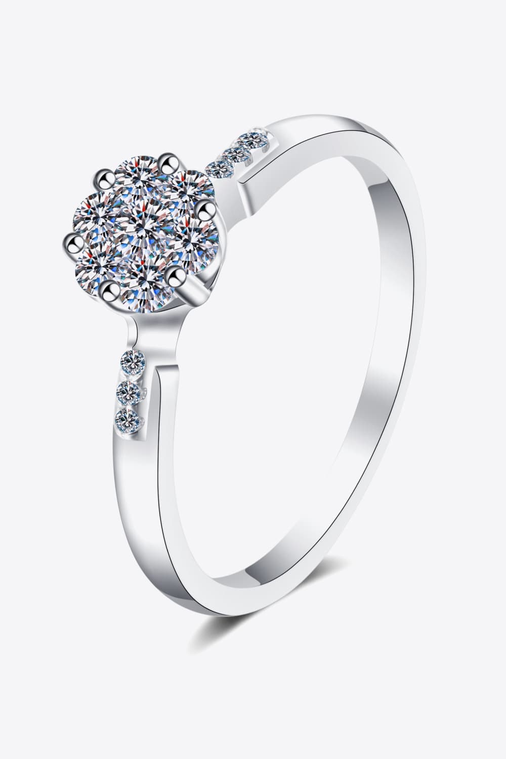 Create Your Dream Life Moissanite Ring Silver 7c2ddf88614b46818099270d9168433a-Max Trendsi