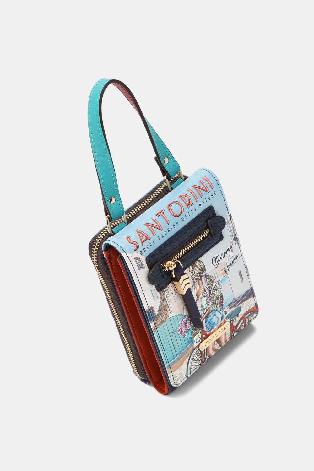 Nicole Lee USA Small Crossbody Wallet 7dc1c7e200054f6683380cf4518db6ca-Max Trendsi