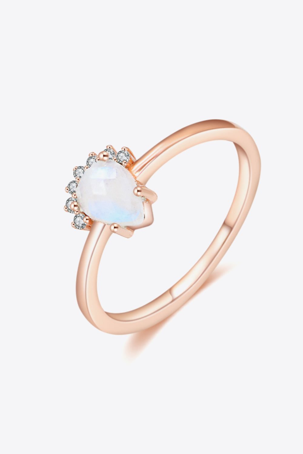 18K Rose Gold-Plated Pear Shape Natural Moonstone Ring 7dd0db3e0f9c4c14924b2fc46351307f-Max Trendsi