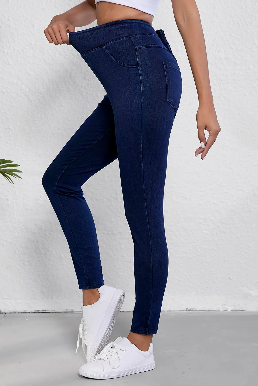 Skinny Jeans with Pockets 7f69e22b-4e22-4430-a2a0-68ccff7d82bb-Max Trendsi