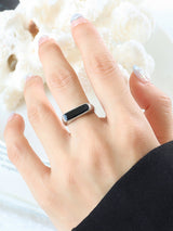 Titanium Steel Oil Drip Ring Silver 81f787fc-9025-4954-9670-5bfc896b913a-Max Trendsi