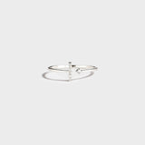 T Shape Inlaid Zircon 925 Sterling Silver Open Ring Silver 7 82e13a32-55ff-4ca7-a7e4-2312574a29db-Max Trendsi