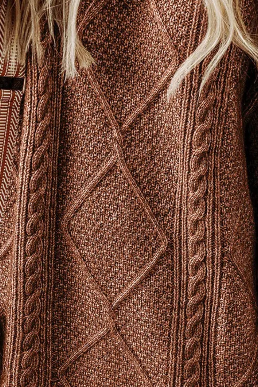 Cable-Knit Round Neck Sweater Dress 832411c4-780a-4009-8edb-a7bbd4969bc5-Max Glownestbest