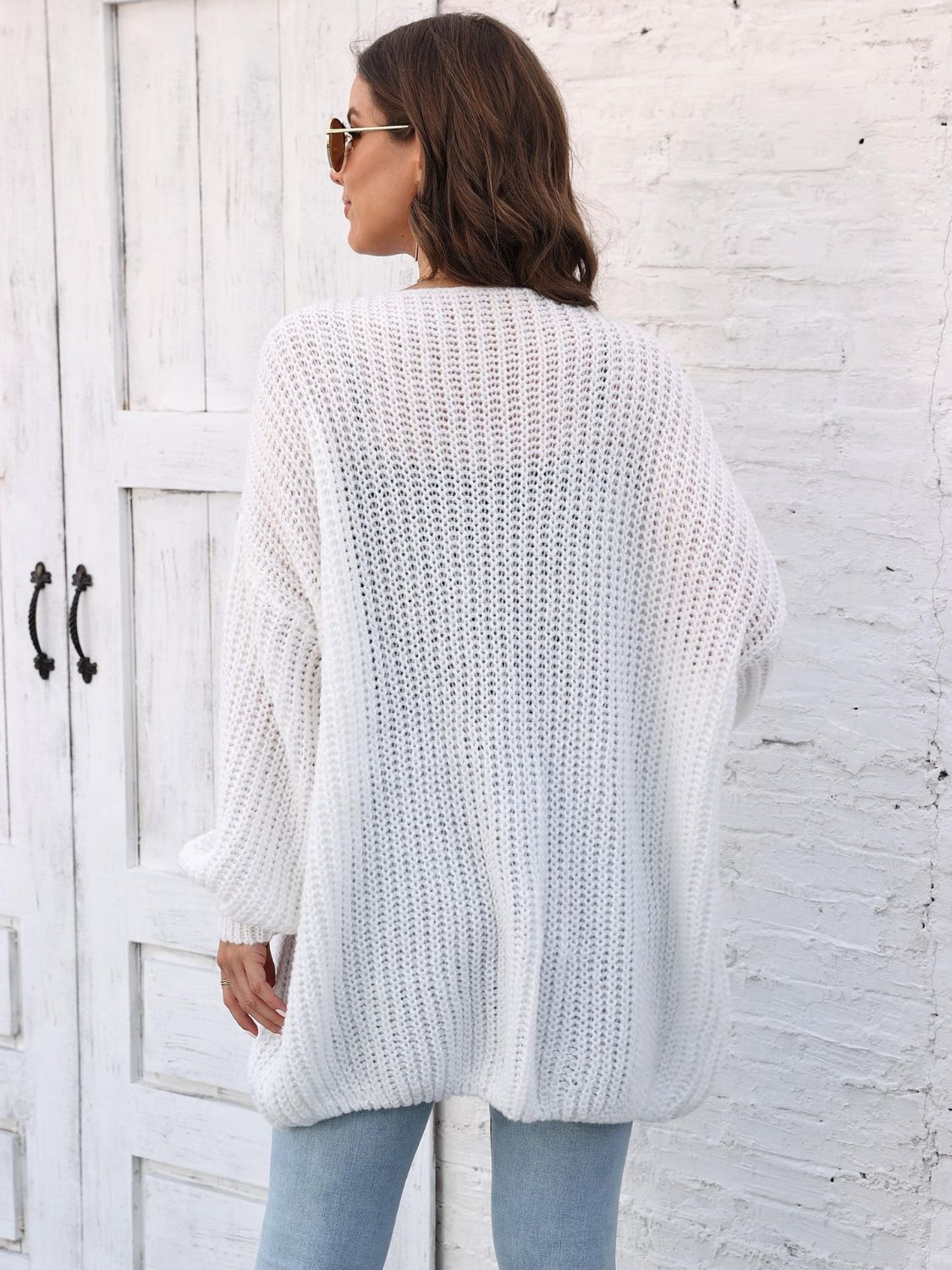 Open Front Long Sleeve Cardigan 834fbd62-a4b8-4043-8c7d-739e94e8d69e-Max Glownestbest