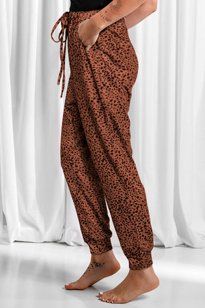Full Size Leopard Drawstring Pocketed Pants 83d5434a-7791-4e2e-8c95-3472e245a089-Max Trendsi