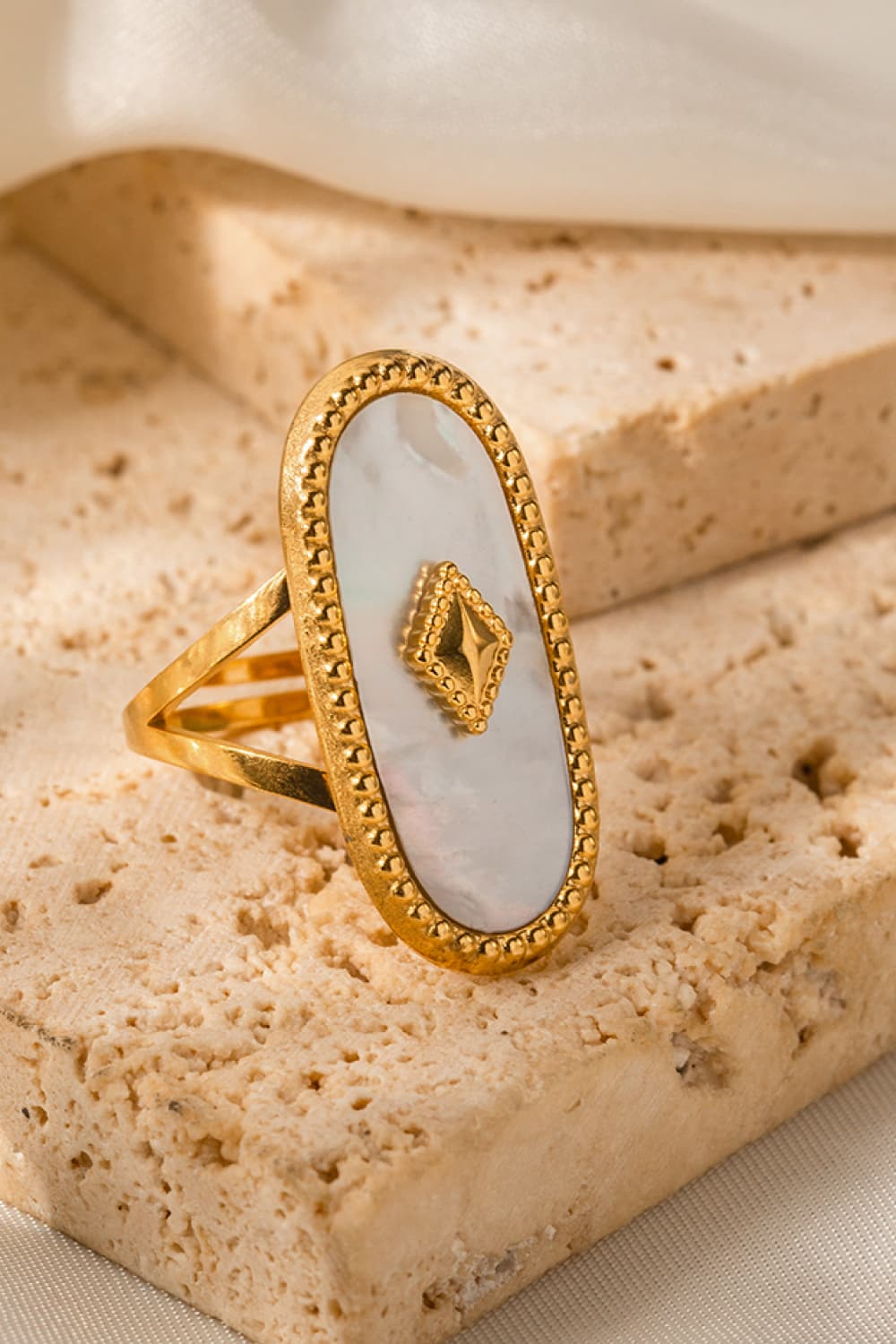 Natural Stone Copper Ring 841abde7806f4439a68d505ae0c69a01-Max Trendsi