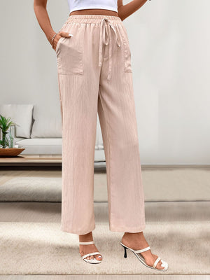 Perfee Tied Wide Leg Pants with Pockets 84b3c0c0-a48f-42f3-bd26-1702ae59cb1b-Max Trendsi