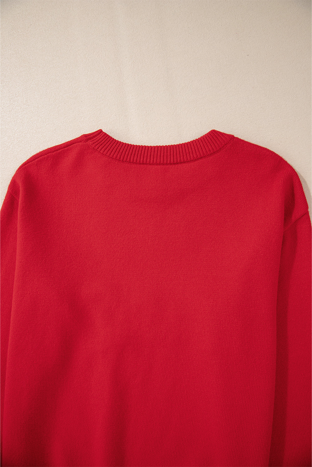 Blackish Green Pearl Beaded Merry Casual Sweater 85d09a39ba9b8a15 Glownestbest