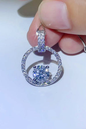 1 Carat Moissanite 925 Sterling Silver Necklace 894f3bf1016d4f97a7ad0dd6352cf8ce-Max Trendsi