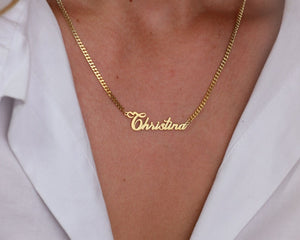Noble Atmosphere Customizable Name Design Versatile Necklace 8a3f9b27-82a1-4605-b4e2-5608a7d0edad Artshiney