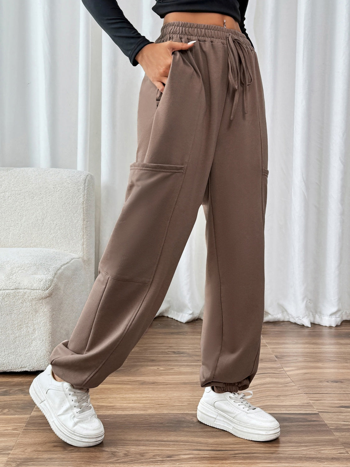 Perfee Tied Joggers with Pockets 8a4450fc-b3ad-4f3f-8216-05e69acd65d9-Max Trendsi
