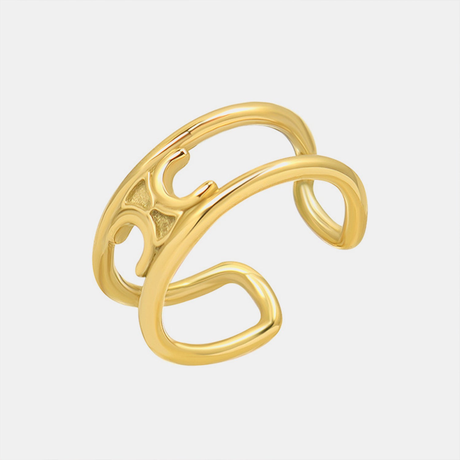 Titanium Steel Double-Layered Ring 8bc82377-8818-4101-a9ab-cf6ce0ee8245-Max Trendsi