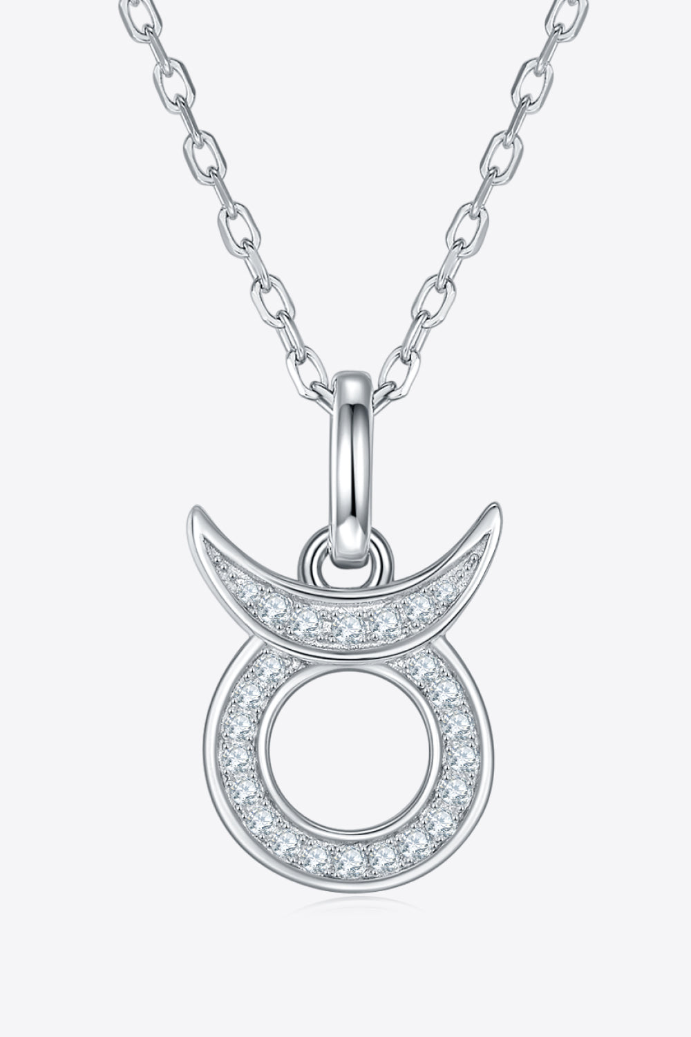 Moissanite Constellation Pendant Necklace Taurus One Size 8cd31ae67f2e45a2943524c220ba0df0-Max Trendsi