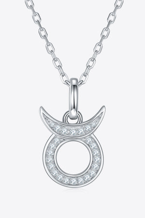 Moissanite Constellation Pendant Necklace Taurus One Size 8cd31ae67f2e45a2943524c220ba0df0-Max Trendsi