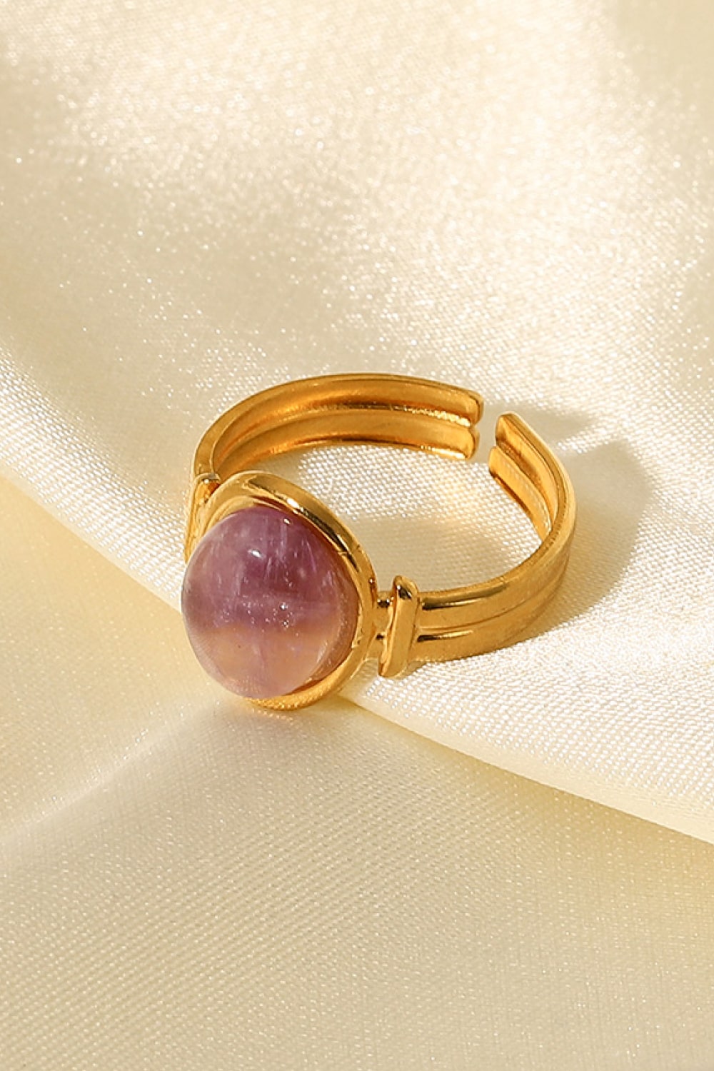 18K Gold Plated Open Ring 8dc33844d7a0495ba1e4c8325cb3918e-Max Trendsi
