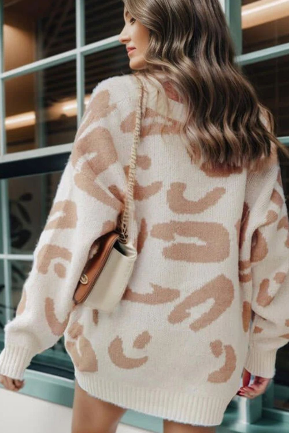 Leopard V Neck Button Down Cardigan 8e85fc6d-39d9-43ea-9e23-56c0a055ffe8-Max Glownestbest