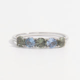 925 Sterling Silver Rhinestone Ring Silver 8fc08708-1f3a-4e64-bd12-d6124633a30a-Max Trendsi