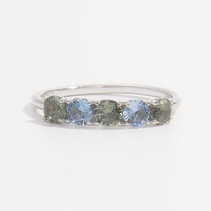925 Sterling Silver Rhinestone Ring Silver 8fc08708-1f3a-4e64-bd12-d6124633a30a-Max Trendsi