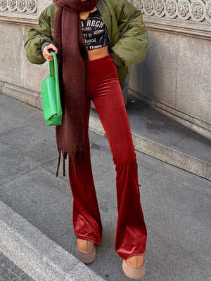 High Waist Flare Pants 911ae774-dd2b-48ac-ad69-06b79374d426-Max Trendsi