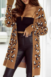 Full Size Leopard Open Front Long Sleeve Cardigan Leopard 91584dc4-a7a5-4510-a345-6c813aa0b25c-Max Glownestbest