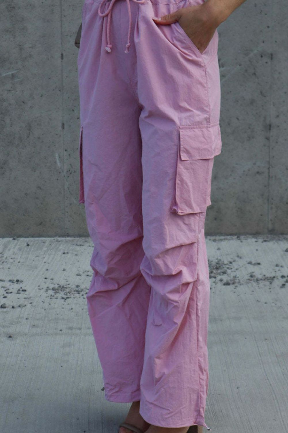 Drawstring Straight Pants with Pockets 922c470ef02e43099b5a76ec73d29298-Max Trendsi